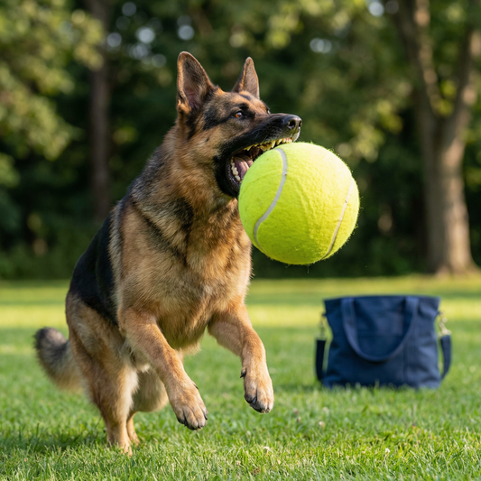 Durable Giant Tennis Ball Dog Toy