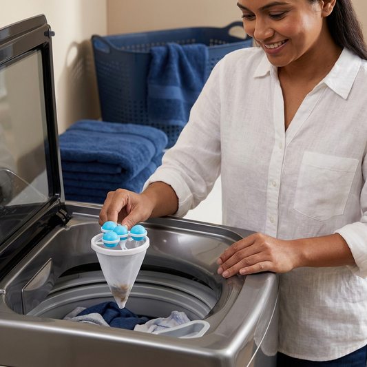 Laundry Pet Hair Filter for Washing Machine – Reusable Collection Bag