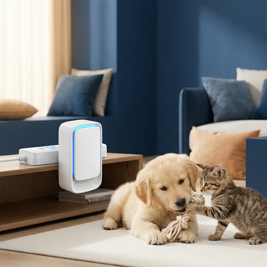 Mobile Air Purifier & Odor Eliminator – Ideal Against Pet Odors